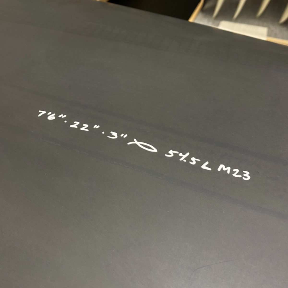 CHANNEL ISLANDS × THUNDERBOLT / M23 7`6 BLACK SHADOW